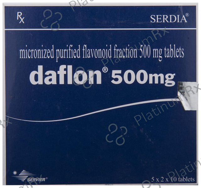 Daflon 500mg Tablet 10s