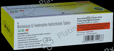 Air M 120/10mg Tablet 10s