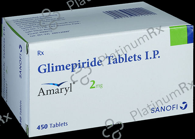 Amaryl 2mg Tablet 30s