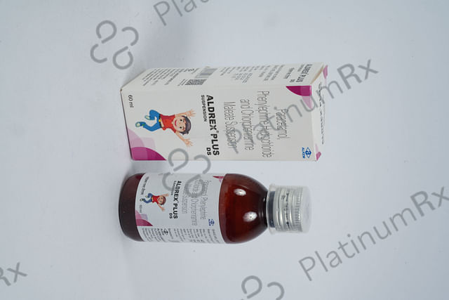 Aldrex Plus Ds 2/250/5mg Syrup 60ml