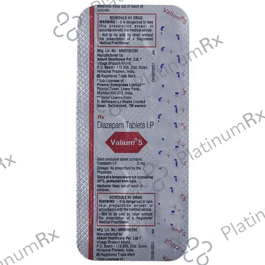 Valium 5 Tablet