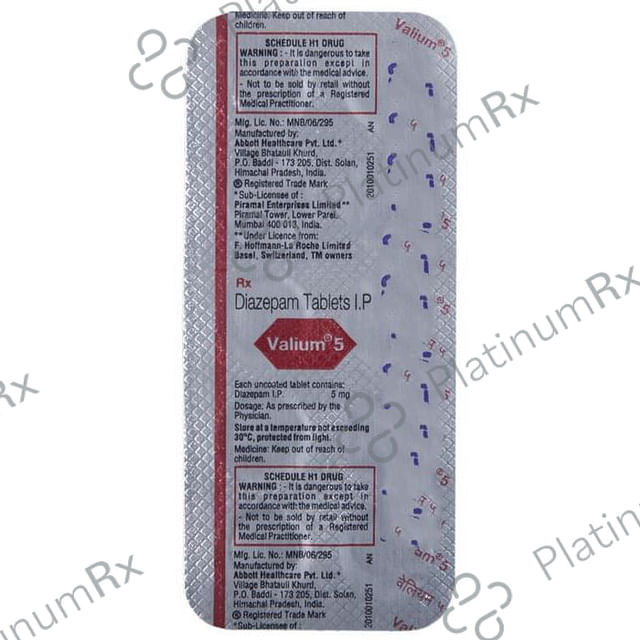Valium 5 Tablet