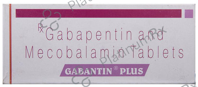 Gabantin Plus 100mg/500mcg Tablet 10s