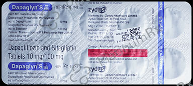 Dapaglyn S 10/100mg Tablet 10s