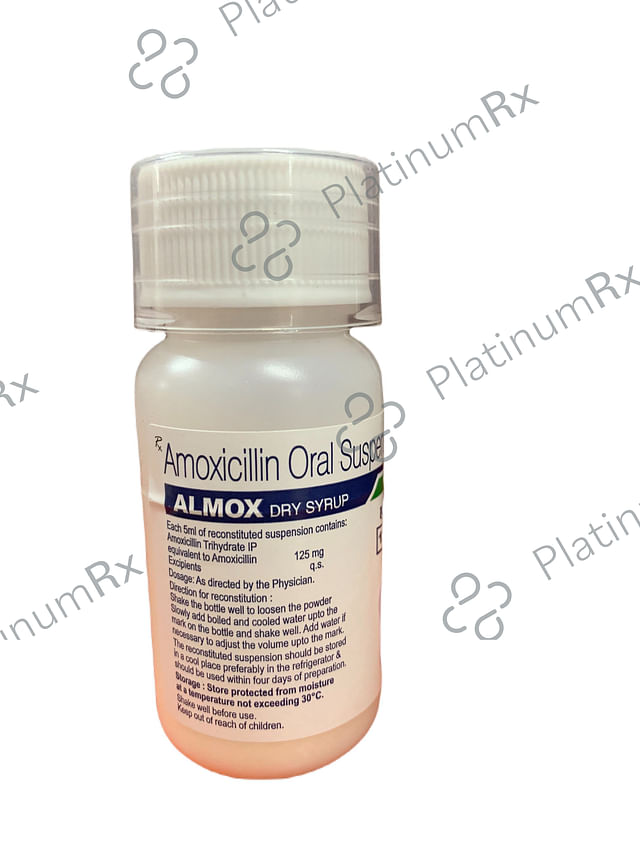 Almox 125mg Dry Syrup 30ml