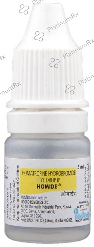 Homide 2% Eye Drop 5ml