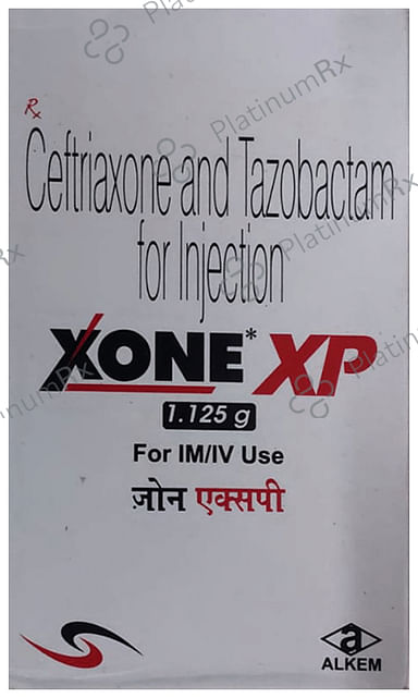 Xone XP 1000mg/125mg Injection