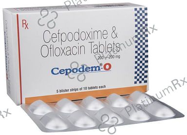 Cepodem O 200/200mg Tablet 10s