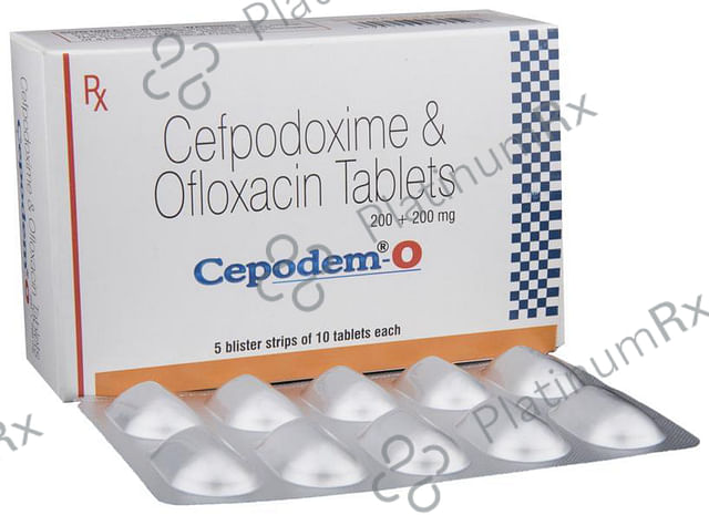 Cepodem O 200/200mg Tablet 10s
