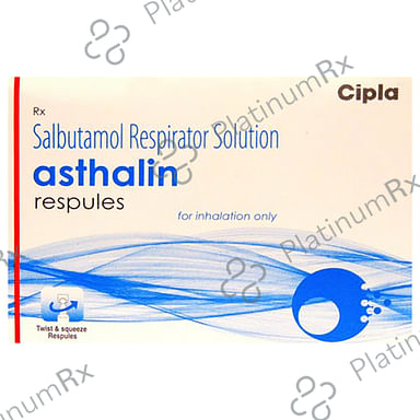 Asthalin 2.5mg Respules 1s