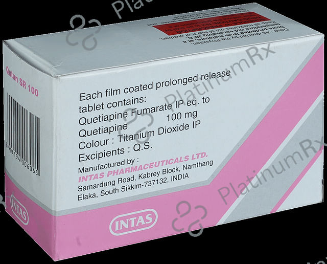 Qutan 100mg Tablet PR 10s