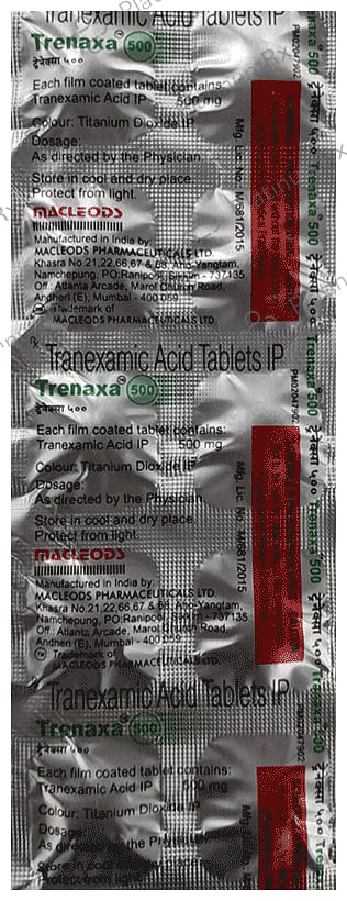 Trenaxa 500mg Tablet 10s