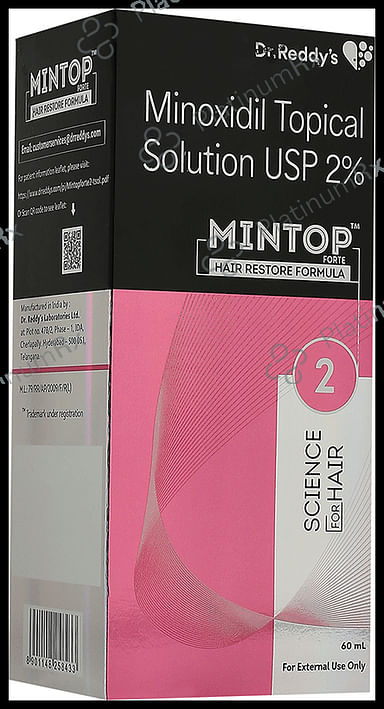 Mintop Forte 2% Hair Restore Formula Solution 60ml