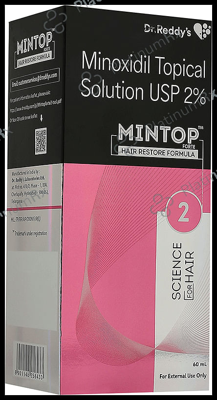 Mintop Forte 2% Hair Restore Formula Solution 60ml