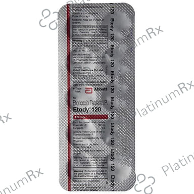 Etody 120mg Tablet 10s