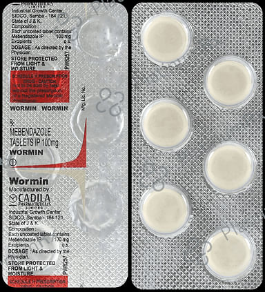 Wormin 100mg Tablet