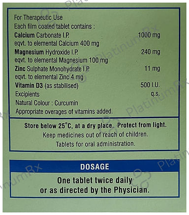 Calcimax Forte Plus Calcium Tablet 30s