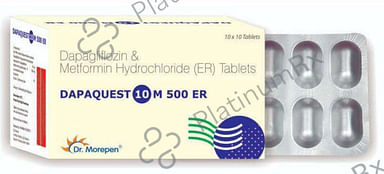 Dapaquest M 10/500mg Tablet ER 10s