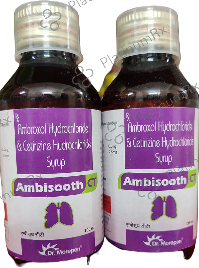 Ambisooth CT 30/2.5mg Syrup 100ml