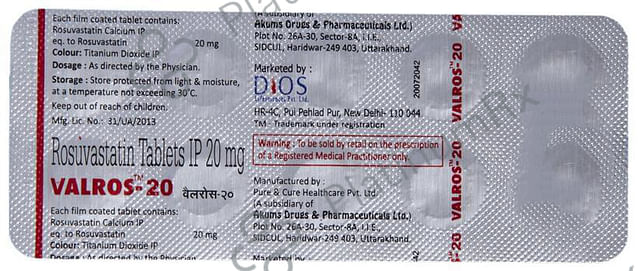 Valros 20 Tablet