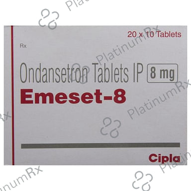 Emeset 8mg Tablet 10s