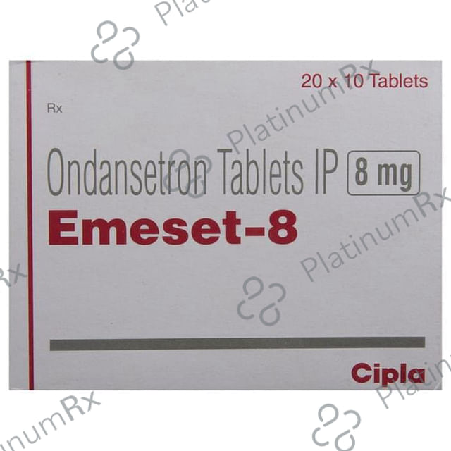 Emeset 8mg Tablet 10s