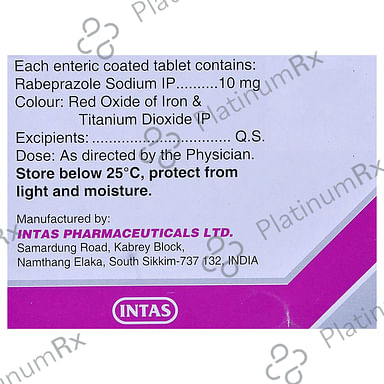 Rabium 10mg Tablet 10s