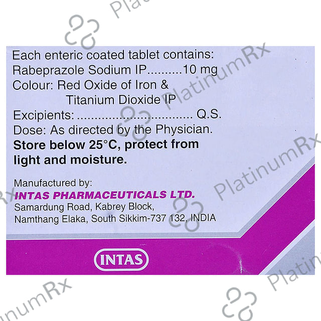 Rabium 10mg Tablet 10s