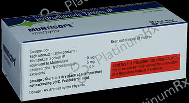 Monticope 5/10mg Tablet 10s
