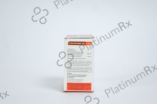 Cefofine SB 1000/500mg Injection 1s