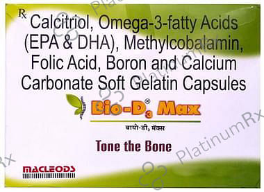 Bio D3 Max Soft Gelatin Capsule 15s