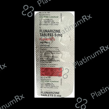 Flunarin 5mg Tablet 10s