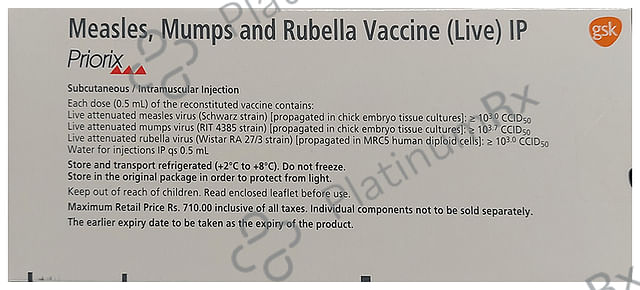 Priorix Vaccine