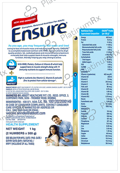 Ensure Powder Vanilla Refill 1kg
