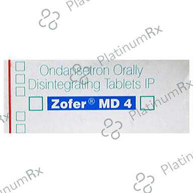 Zofer MD 4mg Tablet 10s