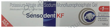 Sensodent KF Medicated Foaming Dental Gel 125gm