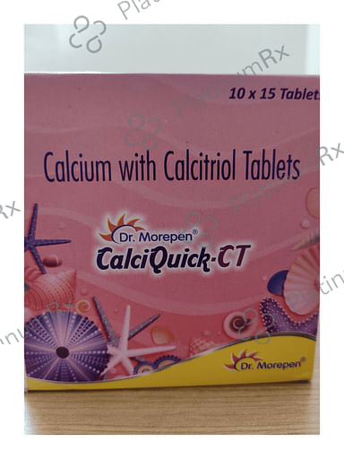 Calciquick CT 500mg/0.25mcg Tablet 15s