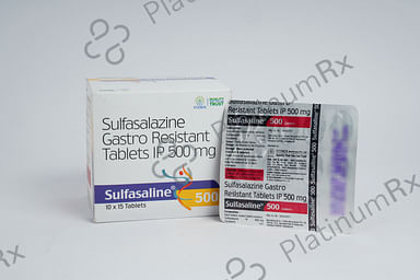 Sulfasaline 500mg Tablet 15s