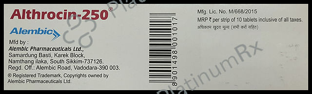 Althrocin 250mg Tablet 10s