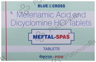 Meftal Spas 10/250mg Tablet 10s