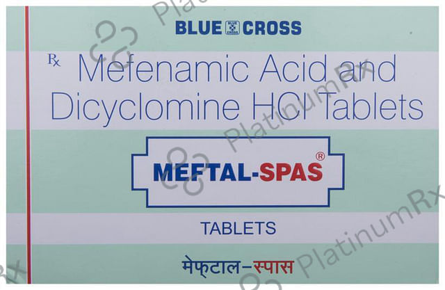 Meftal Spas 10/250mg Tablet 10s