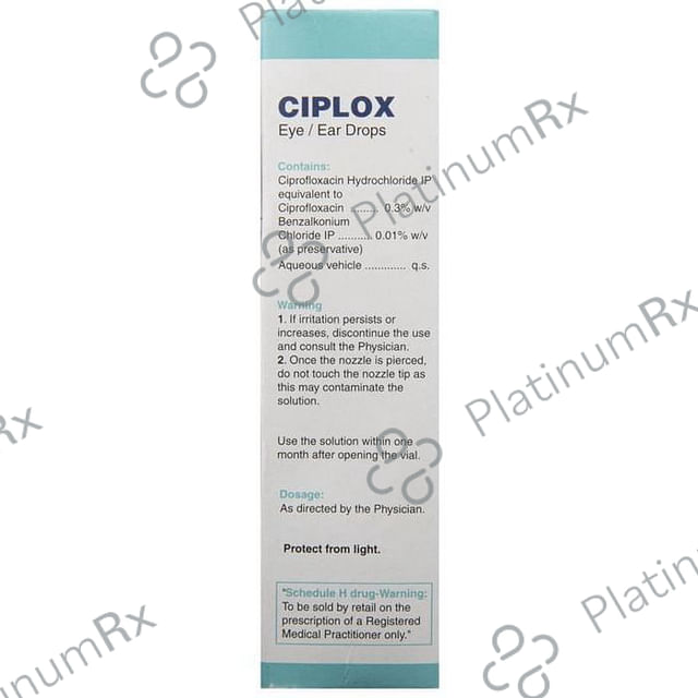 Ciplox 0.3% Eye/Ear Drops 10ml