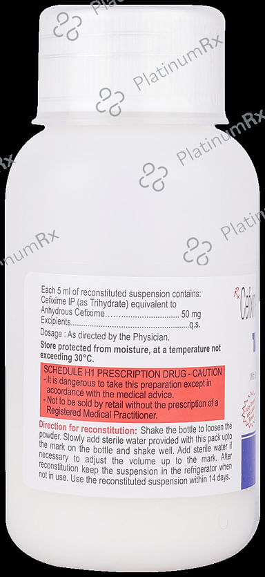 Taxim O 50mg Juicy Orange and Lemon Dry Syrup 60ml