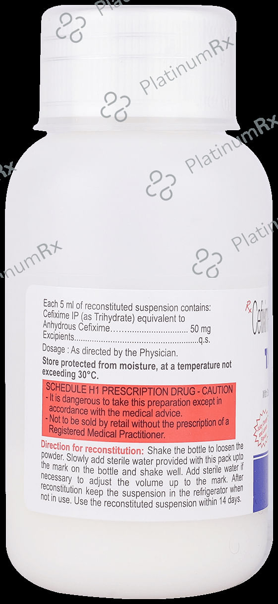 Taxim O 50mg Juicy Orange and Lemon Dry Syrup 60ml