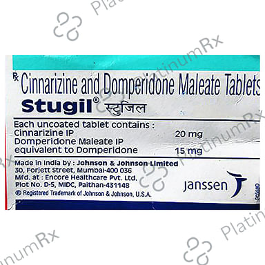Stugil 20/15mg Tablet 10s