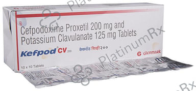 Kefpod CV 200/125mg Tablet 10s