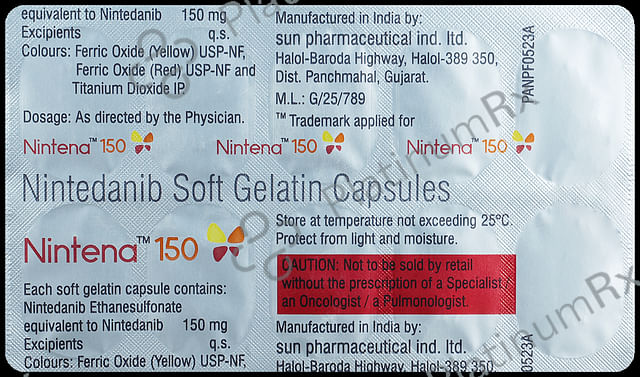Nintena 150mg Soft Gelatin Capsule 10s
