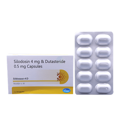 Sildoease D 4/0.5mg Capsule 10s