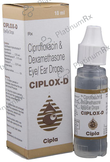 Ciplox D Eye/Ear Drops 10ml