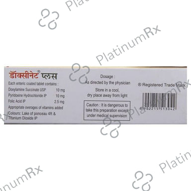 Doxinate Plus Tablet 30s